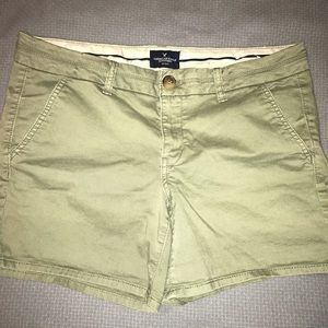 American Eagle midi shorts